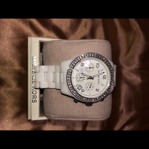 White Michael Kors Watch - Picture 3 of 3